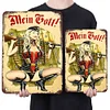 WWII German Gunner Girl - Metal Tin Signs(8*12Inch/12*16Inch)