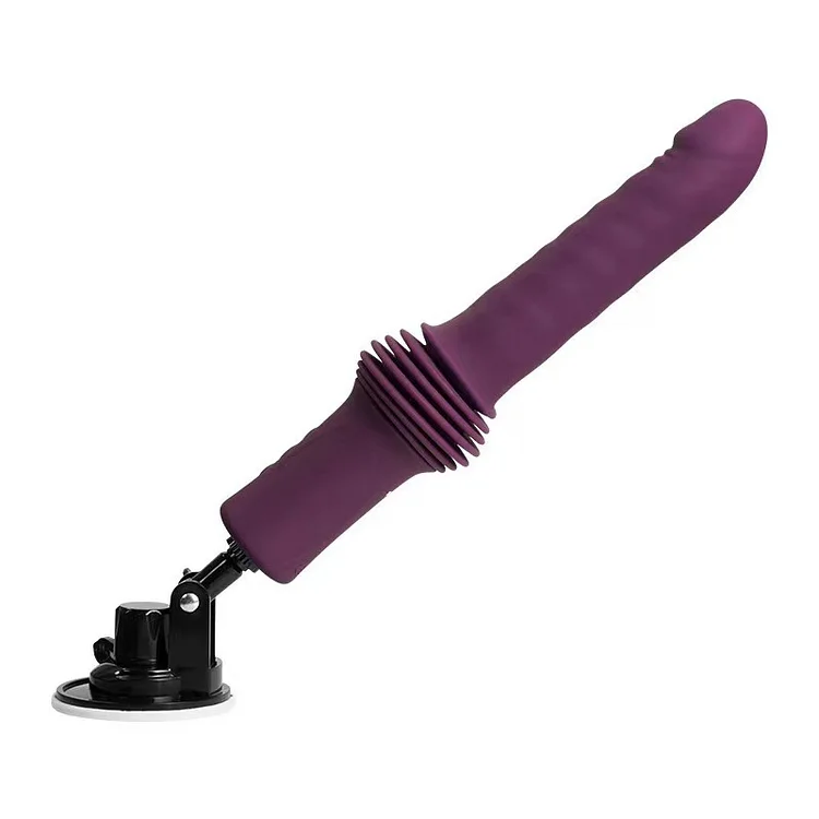 Love World Optimus Sky Gun Machine – Remote Control Hands-Free Telescopic Vibrating & Heating Masturbator for Women