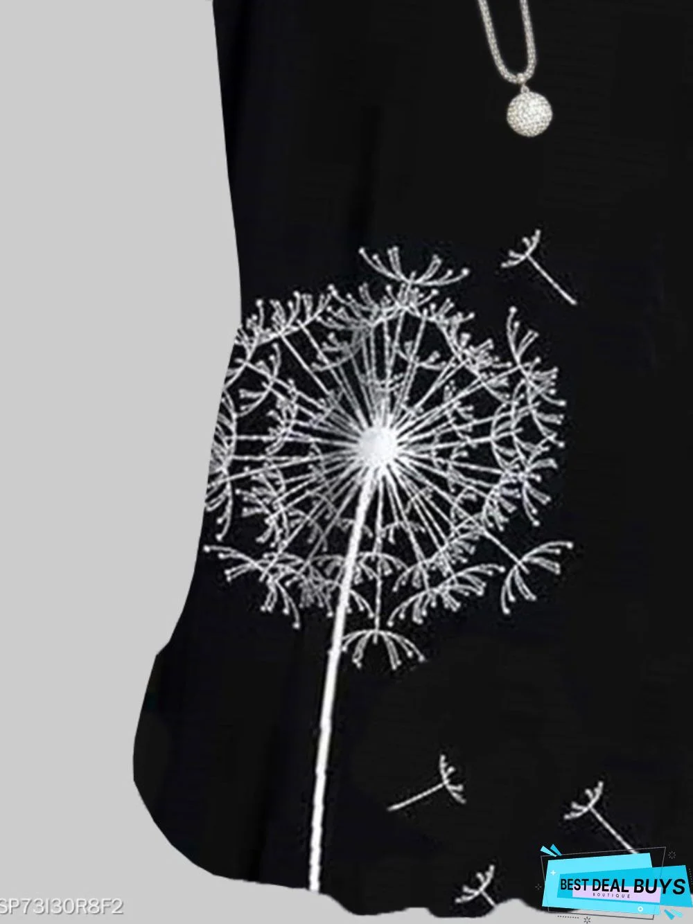 Black Sleeveless V Neck T-shirt