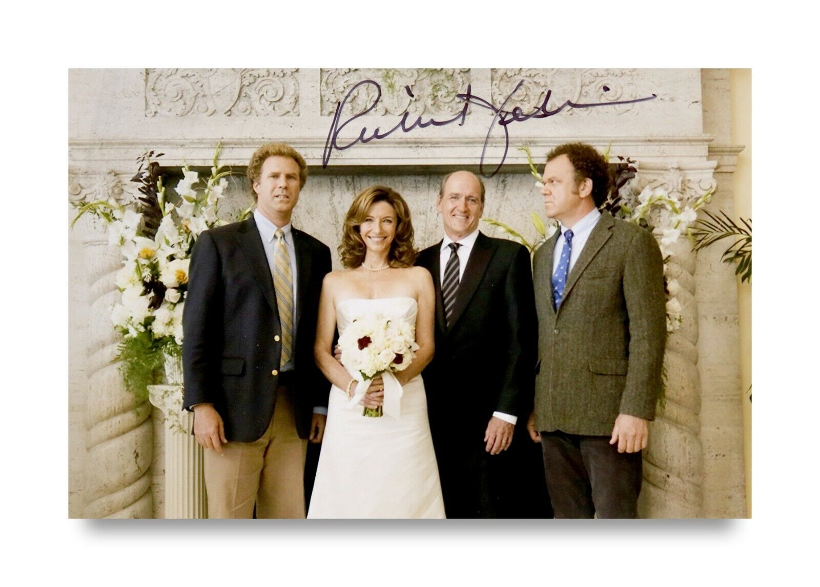 Richard Jenkins Signed 6x4 Photo Poster painting Step Brothers Let Me In LBJ Autograph + COA