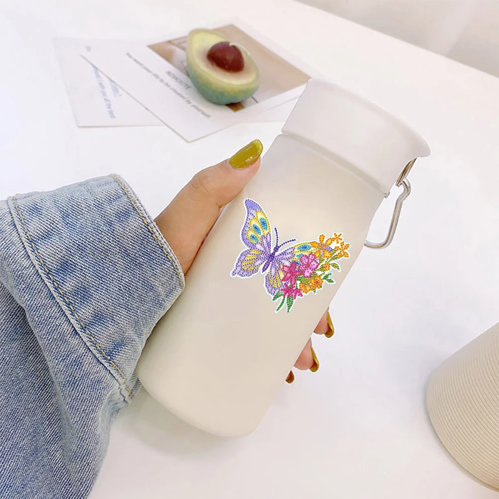 Butterfly Gem Sticker Paint by Numbers DIY for Kids Adult Gift Rewards