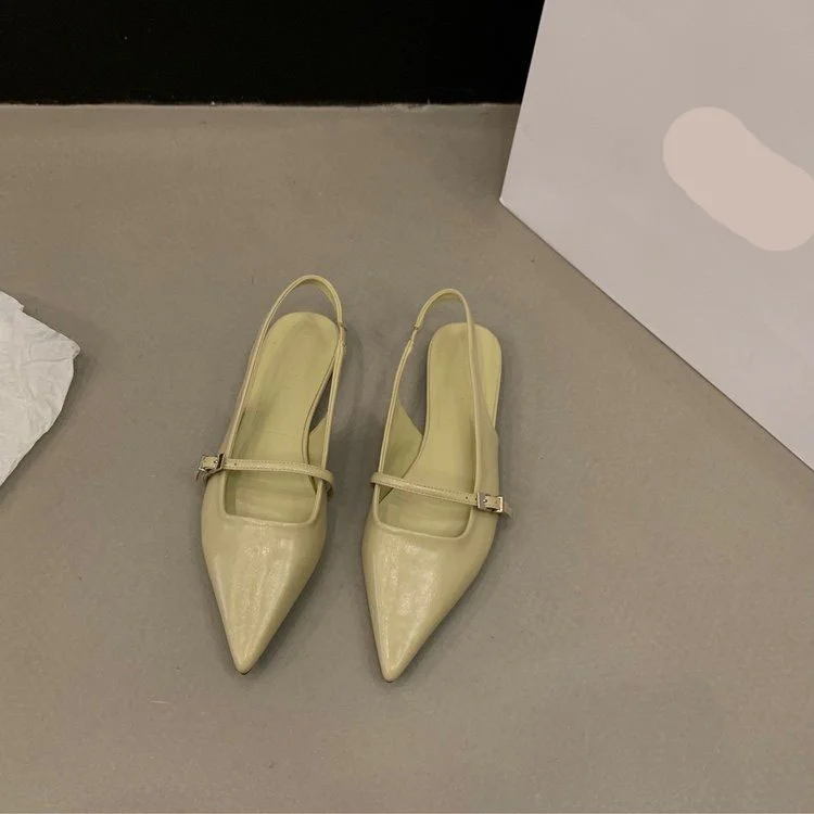 Yyvonne Point Summer Fairy Sandals Women 2025 New Temperament Niche With Head Lady Sandals