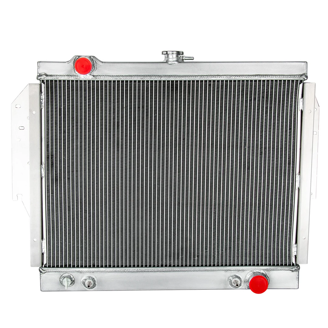 Alloyworks 1 Row Aluminum Radiator For 1979-1993 Dodge D150 D250 W350 3.9L 5.9L V8 23-1/2"H x 30"W