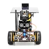 ESP32-32 Camera Programming Robot Ultrasonic Tracking Obstacle Avoidance Car Programming Robot Kit