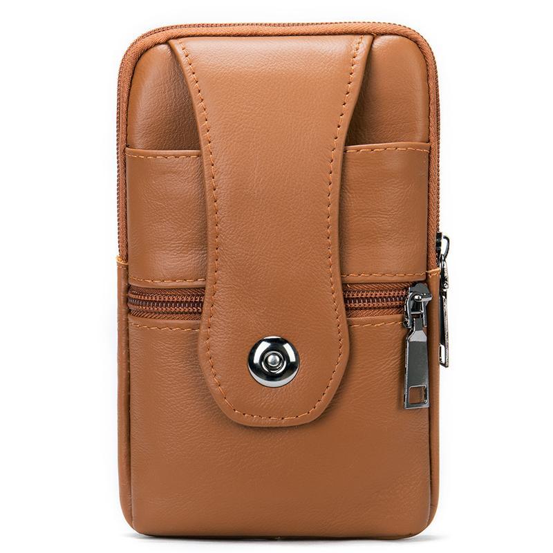 Mens Outdoor Vintage Durable Casual Belt Bags