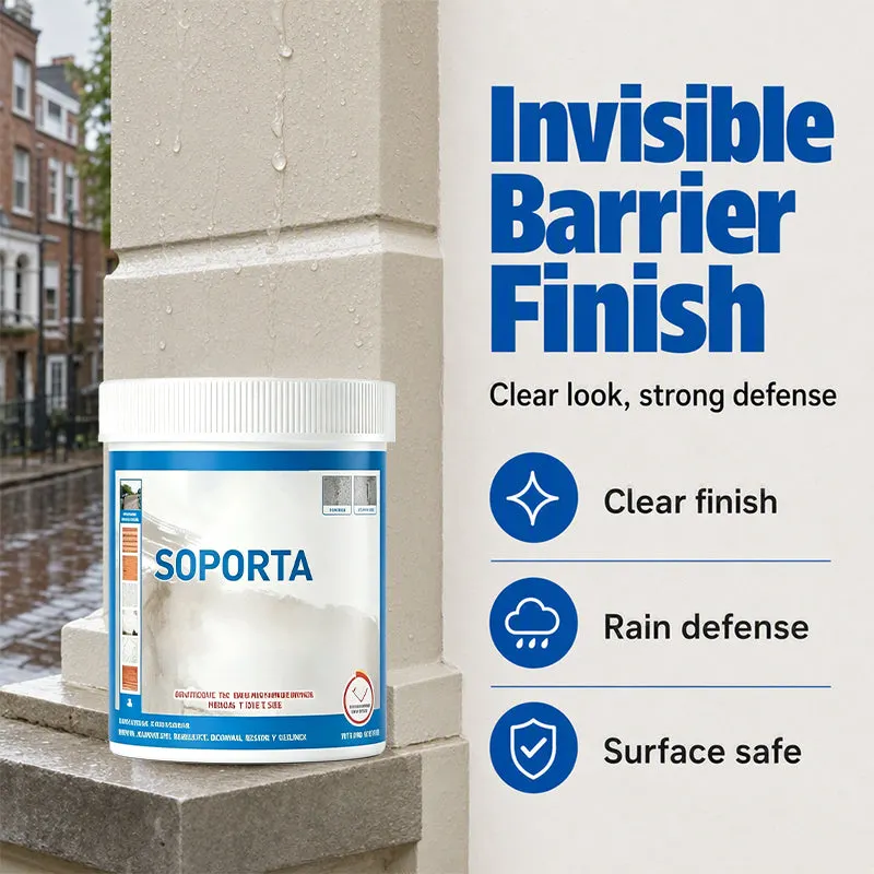 Invisible barrier finish waterproof sealant