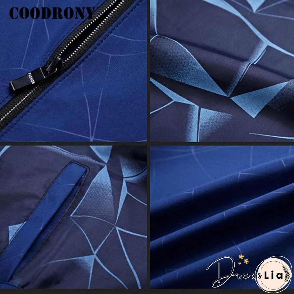 Men Brand Bomber Jacket Business Casual Stand Collar Coats New Zipper Rib sleeve Outerwear