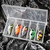 5pcs Mini Crankbait Fishing Lure Floating Wobbler Artificial Hard Bait Swimbait
