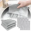 Kitchen Cleaning Cloth Cleaning Rags Reusable Scrubbing Pads Kitchen Accessories