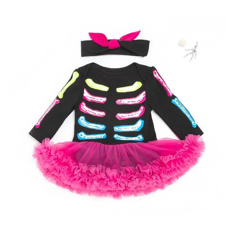  Halloween Skeleton Dress for 20''-22'' Reborn Baby - RSDP-Rebornbabypuppen-Rebornbabypuppen.de