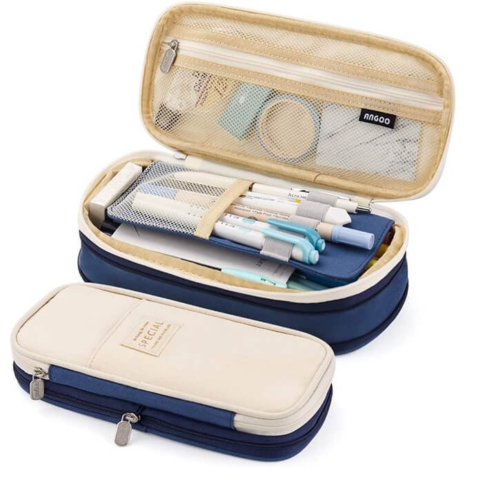 Large Capacity Pencil Case Stationery Organizer