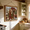 Country Horse 11CT 3 Strands DIY Stamped Cross Stitch Kit for Adult 45x45cm tapestrymarket
