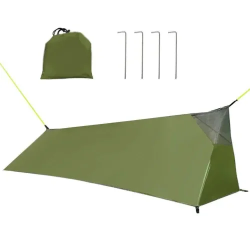 Tent 1-2 Person Camping Tent Easy Instant Setup Protable Backpacking Sun Shelter