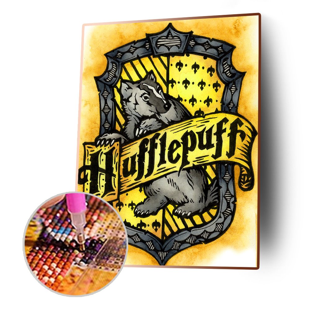 Hufflepuff - Full Round Diamond Painting