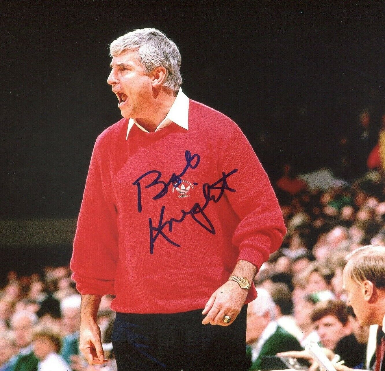 Bob Knight Bobby Autographed Signed 8x10 Photo Poster painting ( HOF Indiana Hoosiers ) REPRINT