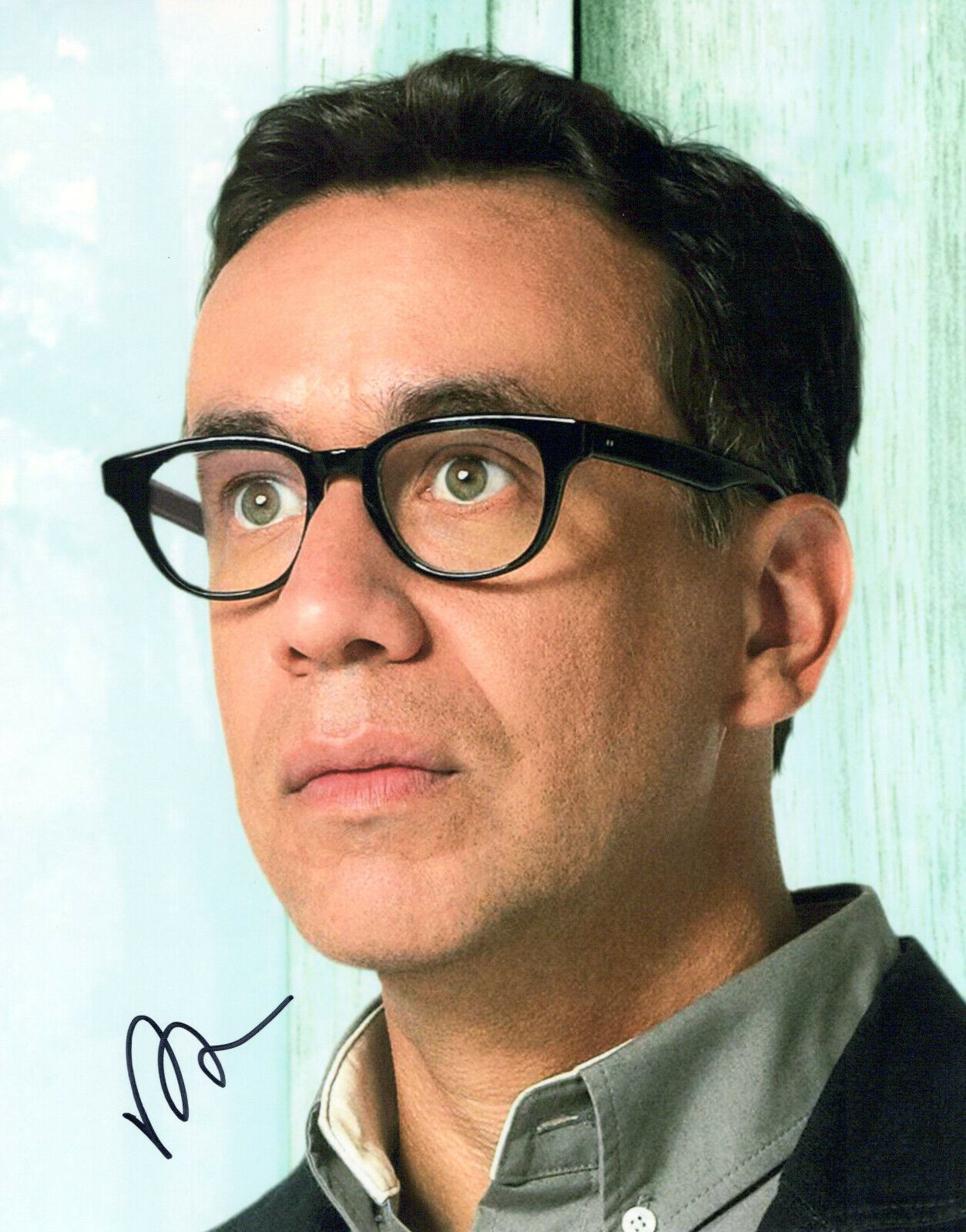 Fred Armisen head shot autographed Photo Poster painting signed 8x10 #2