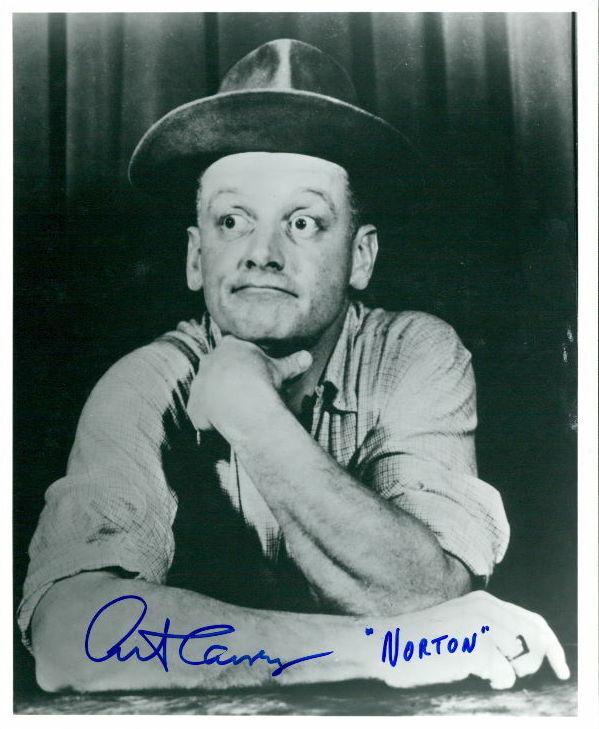 Art Carney (The Honeymooners) signed 8x10 Photo Poster painting In-person