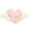 Flying Heart Pillow Car Cushion Pink Ice Silk Seat Cover Cushion