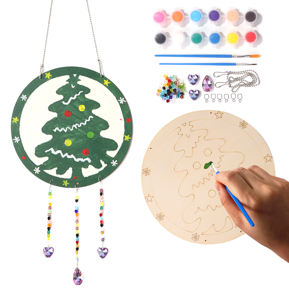 

Christmas Tree - Paint By Numbers Craft Pendant, 501 Original