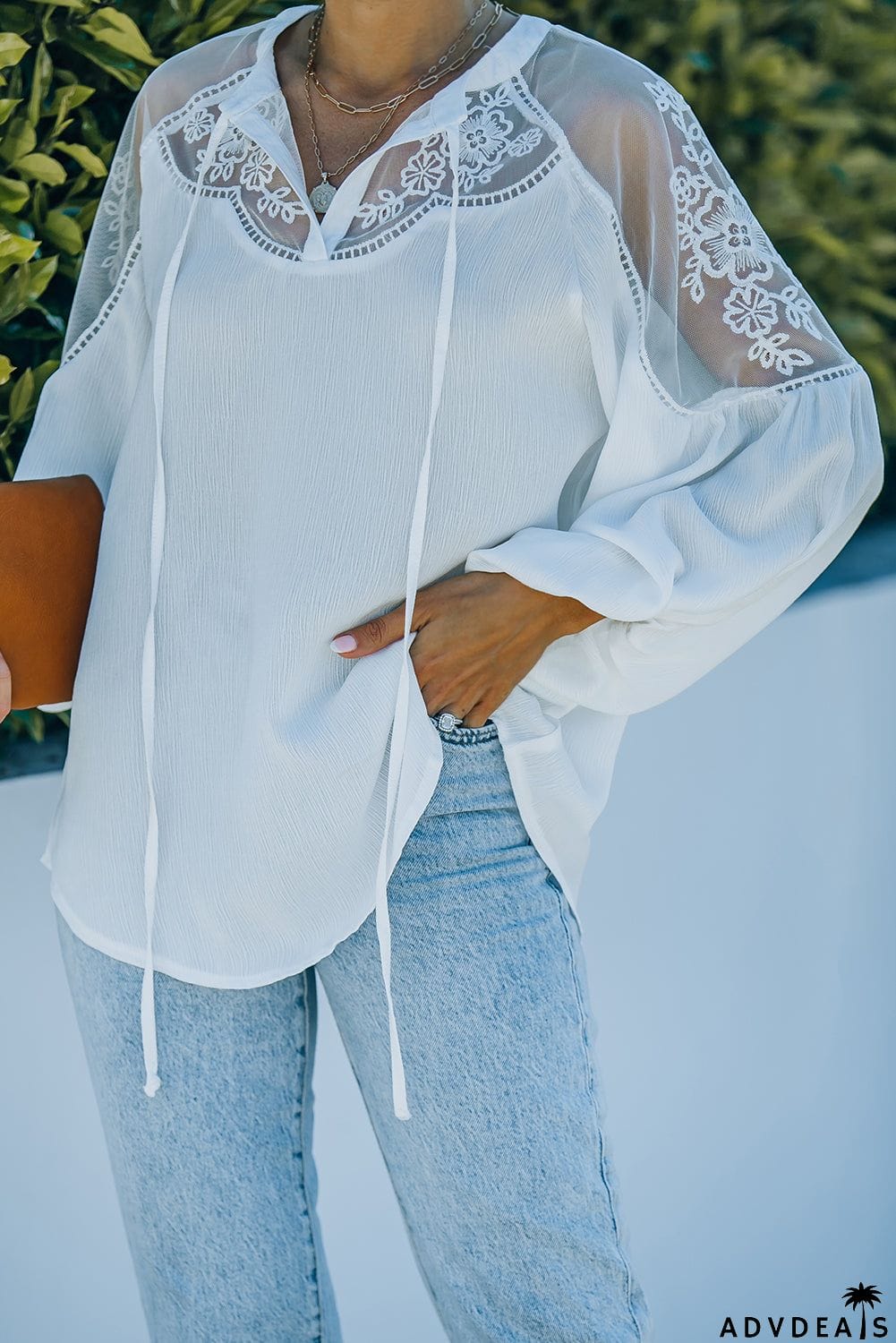 Formal Invitation Lace Blouse