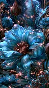 Luxury AB Velvet Diamond Painting Kit - Magic Flower