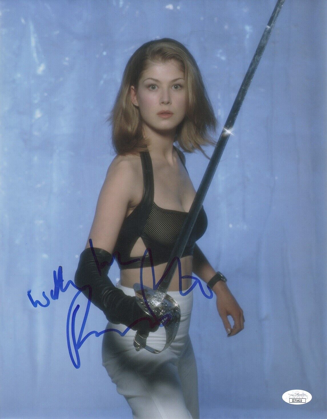 ROSAMUND PIKE Authentic Hand-Signed 007 ~Die Another Day