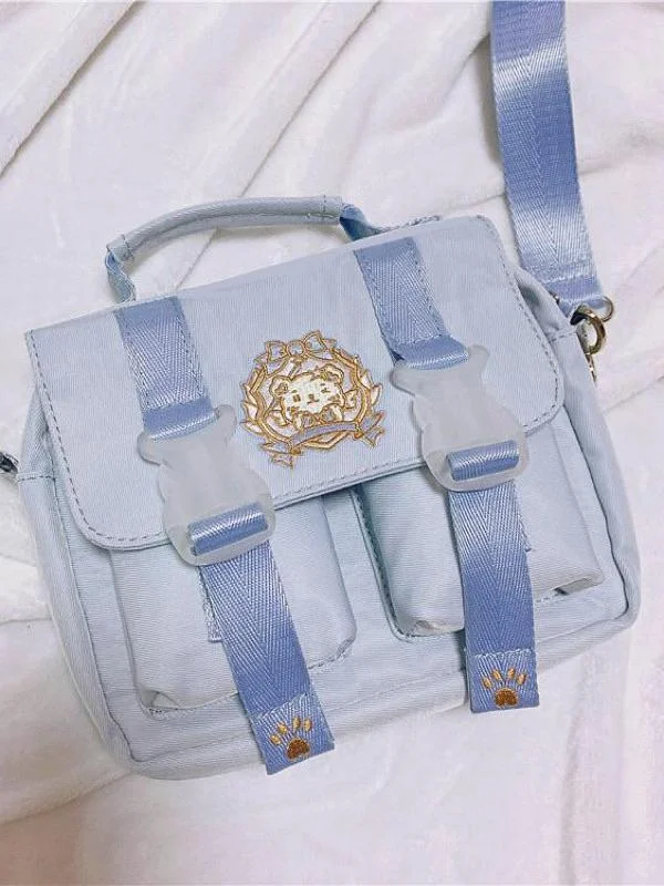 Beige/Black/Blue/White Mini Shoulder Bag BE909