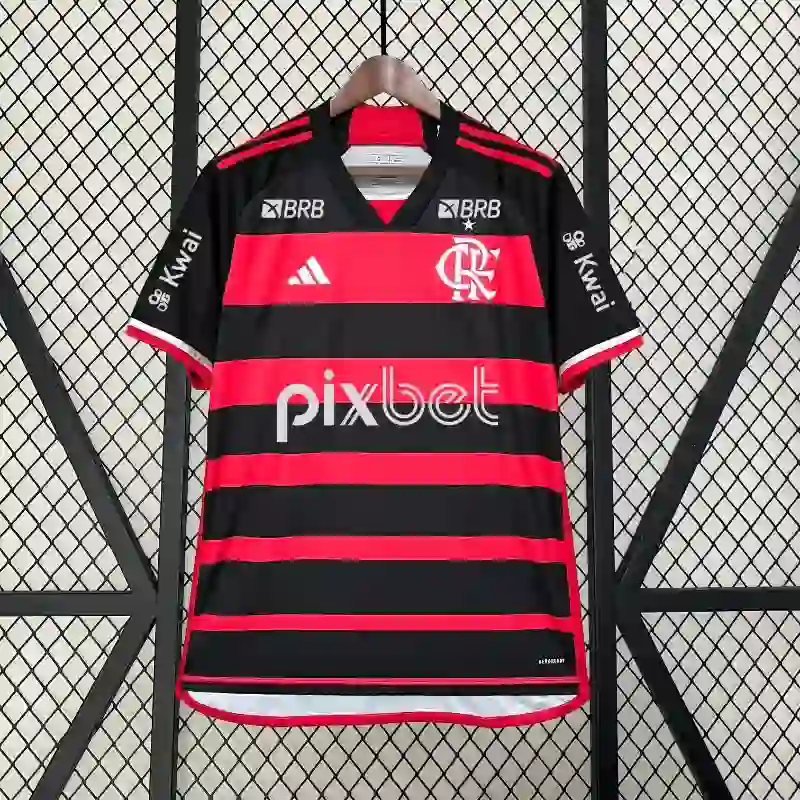 24/25 Flamengo Soccer Jersey Home+All sponsors