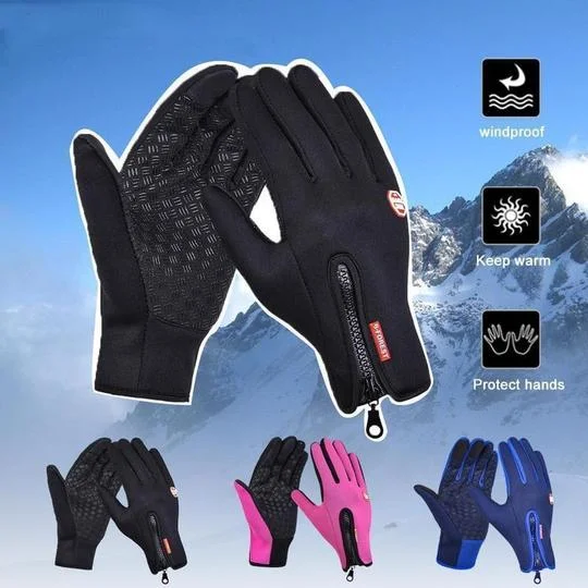 Hugoiio™ Winter Gloves – Unisex Premium Waterproof Touchscreen Winter Gloves