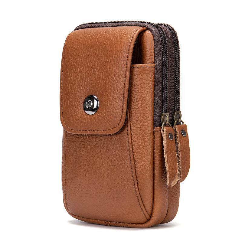 Mens Outdoor Vintage Durable Casual Belt Bags