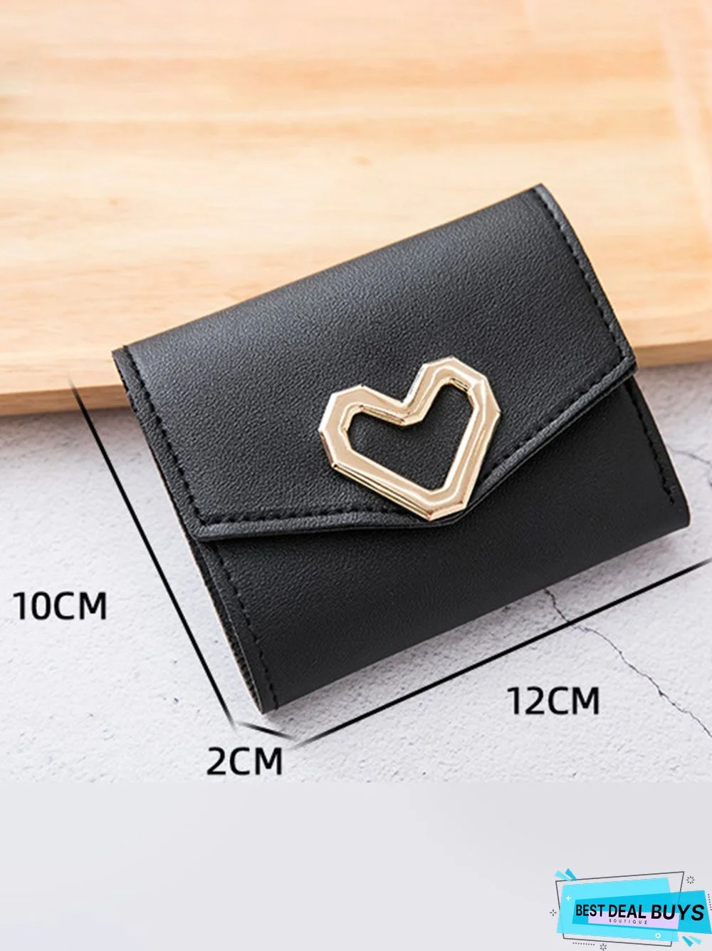 Valentine's Day Heart Multi-Layered Card Holder Wallet