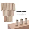 300pcs 6mm 10mm 10mm Wooden Dowel Cabinet Drawer Round Fluted Dowel Pins