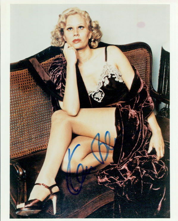 Karen Black (Vintage) signed 8x10 Photo Poster painting