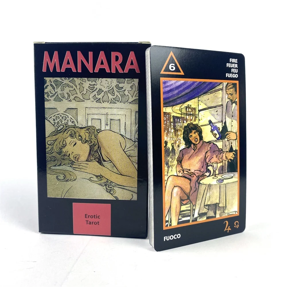 Erotic Tarot of Manara & Guidebook