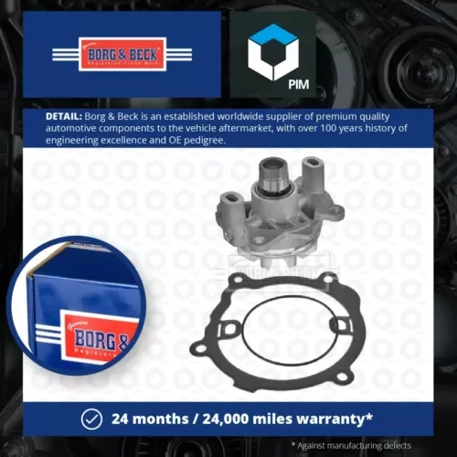 Water Pump fits VAUXHALL VIVARO X83 2.5D 03 to 14 Coolant B&B 009109595 4401595 Parts
