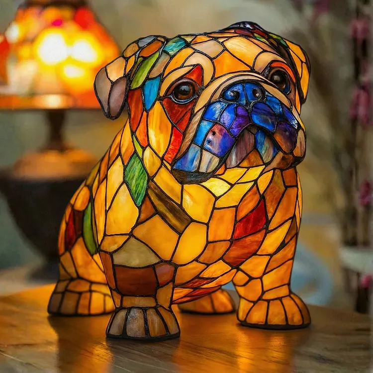 🔥Hot selling🐶magical colorful dog lamp art night lights