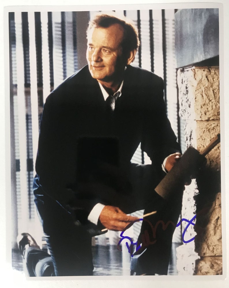 Bill Murray Signed Autographed Glossy 8x10 Photo Poster painting - COA Matching Holograms