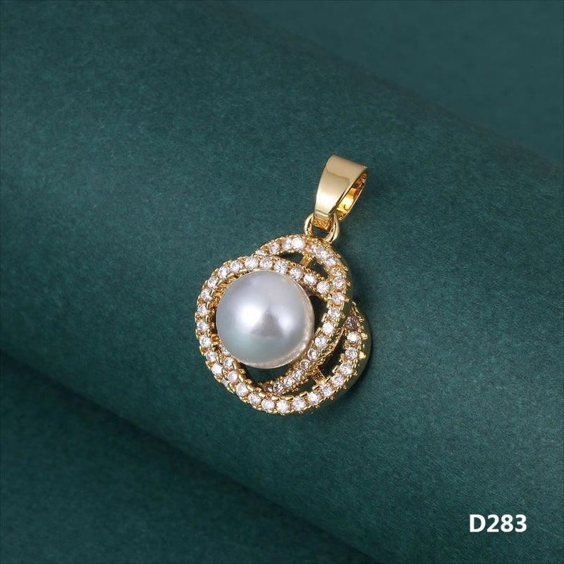 1 Piece 1-2cm Copper Zircon Geometric Jewelry Accessories Pendant