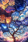 Luxury AB Velvet Diamond Painting Kit - Landscape