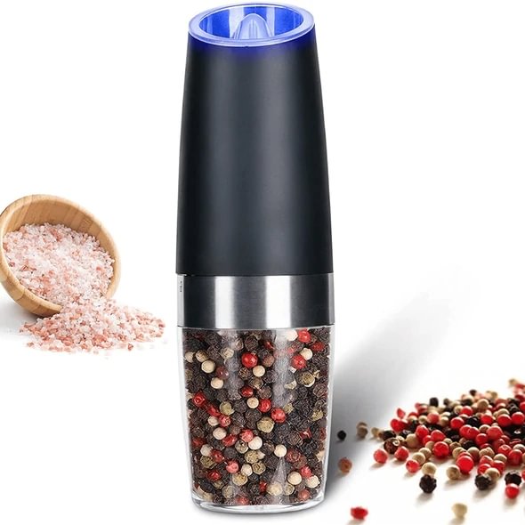 49% OFF🔥Automatic Electric Gravity Induction Salt And Pepper Grinder