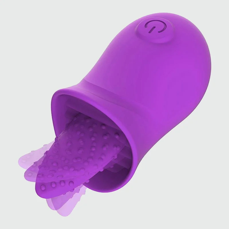 Silicone Multiple Vibration Frequency Huge Tongue Vibrator
