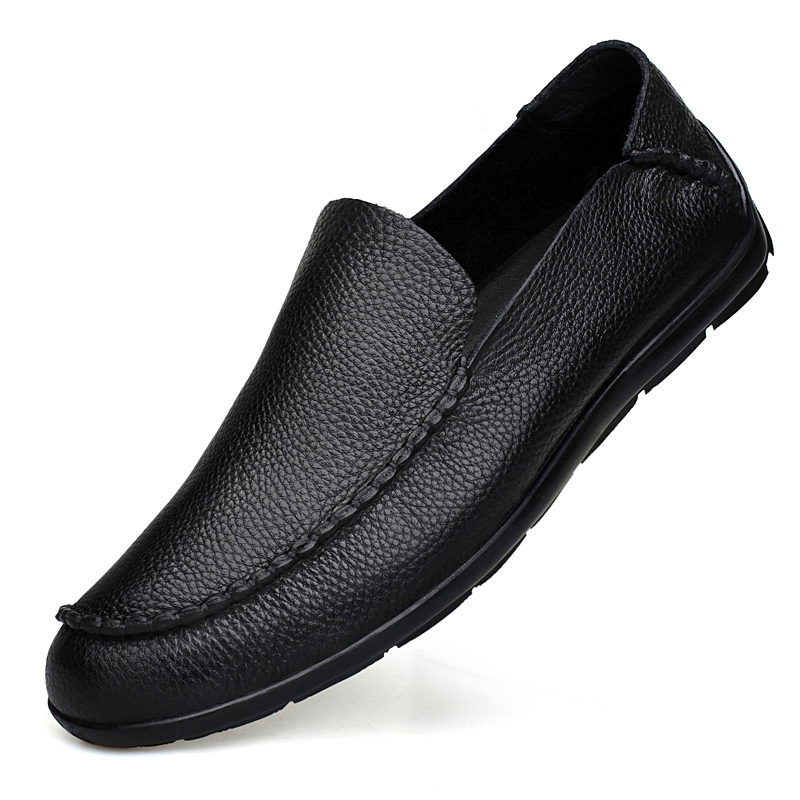 Cricsblue Leather Casual Shoes Sneakers for Men Comfortable Summer Walking Designer Loafers Moccasin Brand Luxury Sports Shoes Man