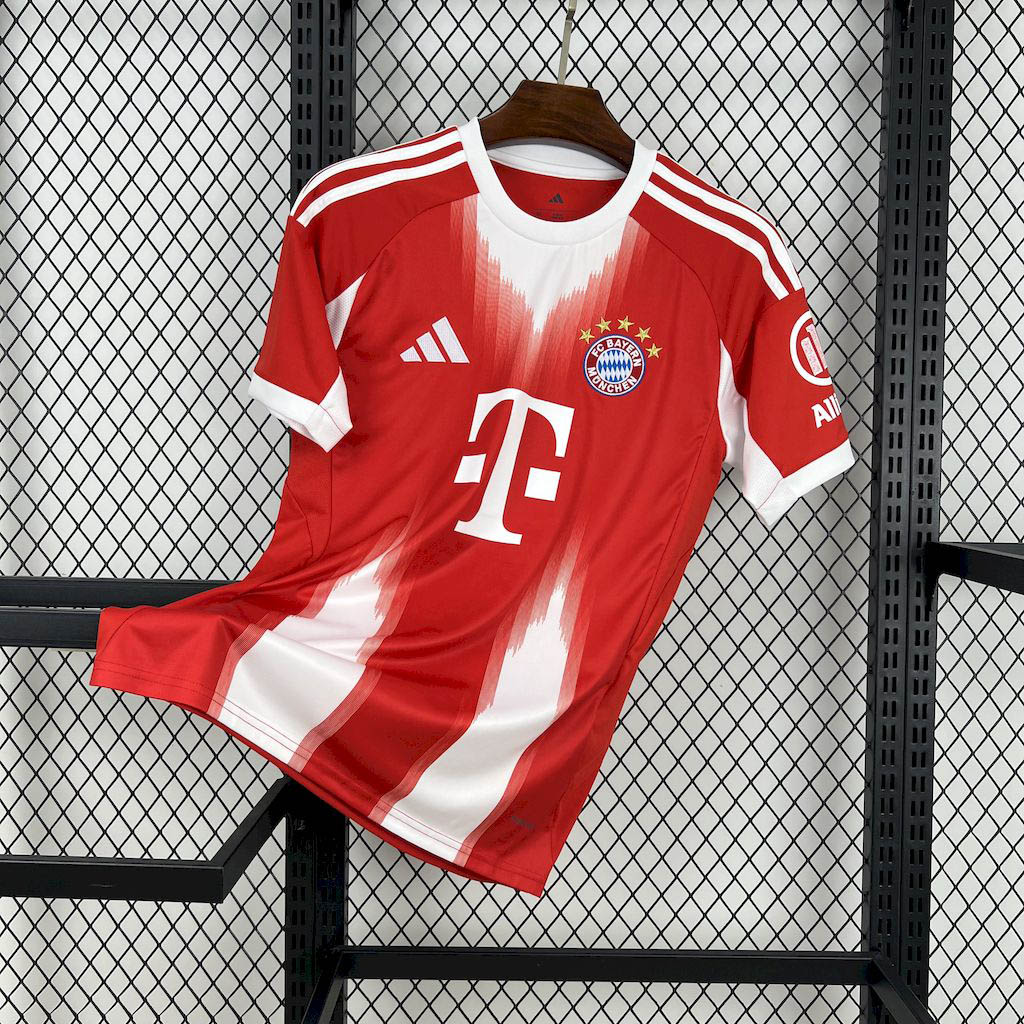 2025-2026 FC Bayern Munich Home Football Shirt 1:1 Thai Quality- Maxi Kit