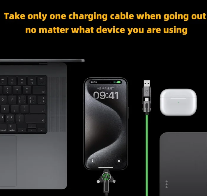 6-in-1 Fast Charging Data Cable