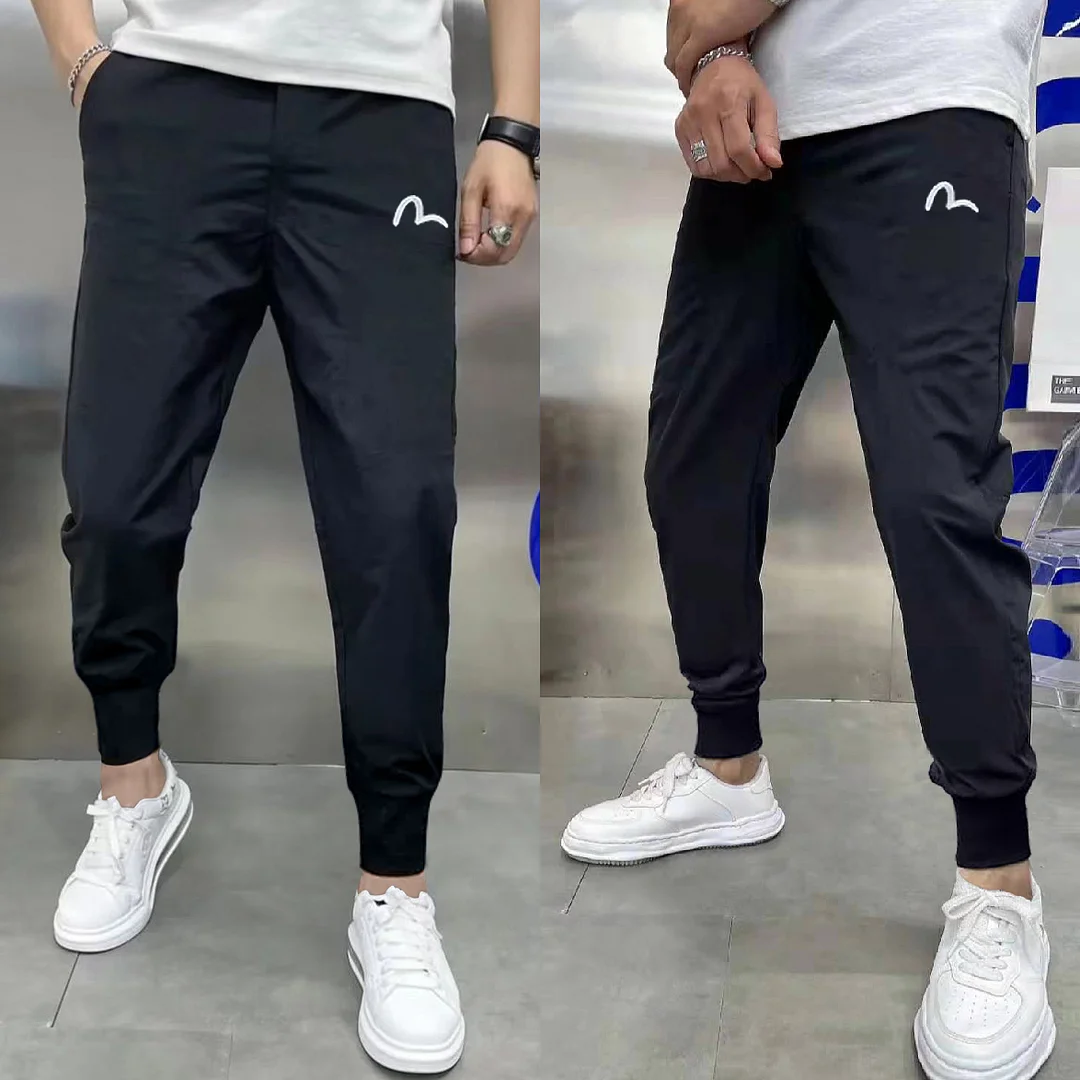 New Small Feet Loose Solid Color Fashion Casual Pants