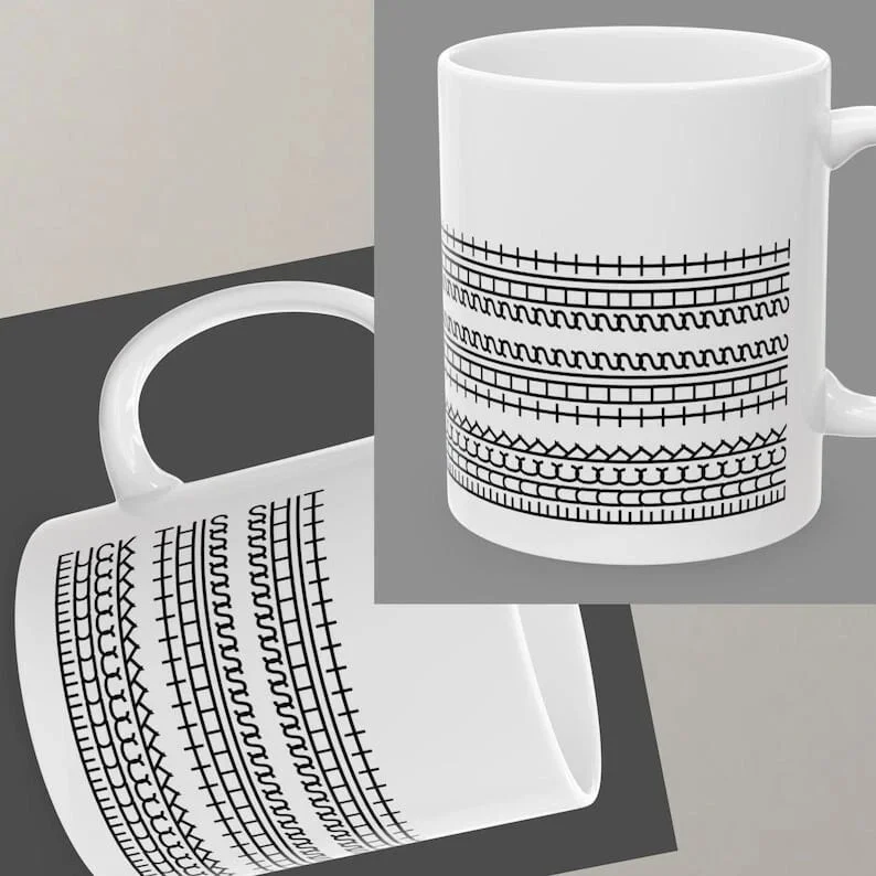 F*ck This Shit Mug. Hidden Message Funny Ceramic Coffee Mugs  
