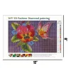 Flower Butterfly  | Full Round Diamond Painting Kits