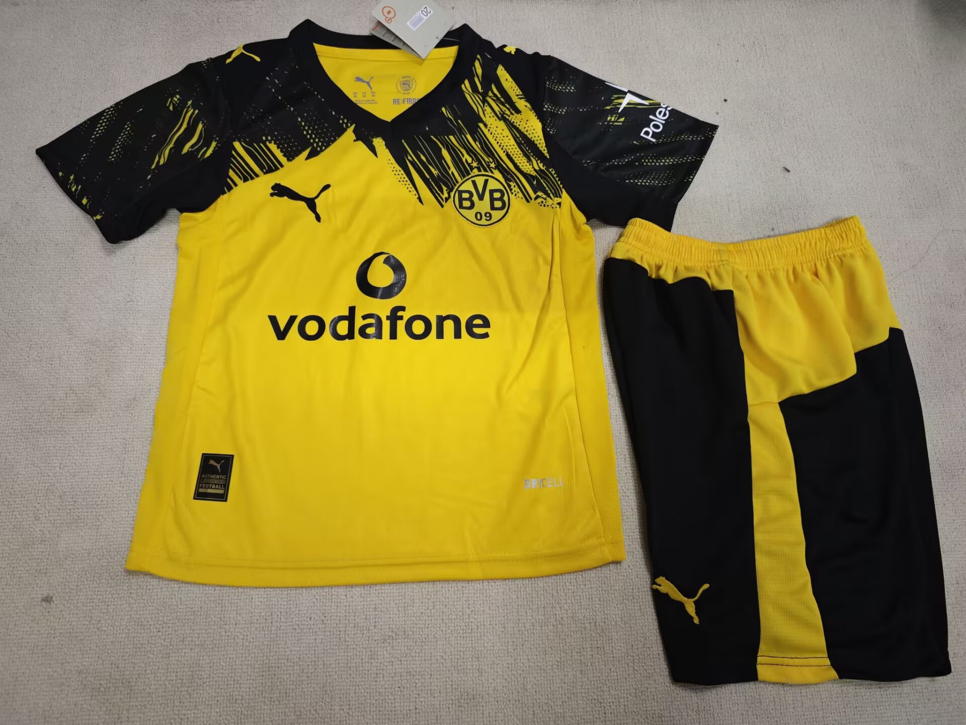 2025/2026 Kids Size Dortmund Home Football Shirt