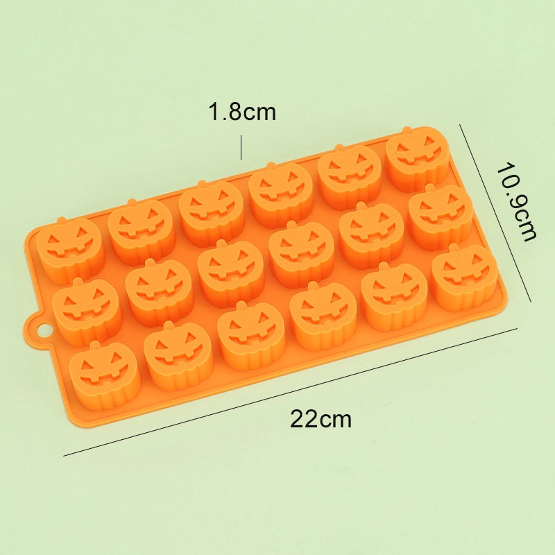 Halloween Casual Vacation Solid Color Silica Gel Cake Mold 1 Piece