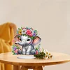 Diamond Painting Acrylic Elephant Desktop Ornament Decorations